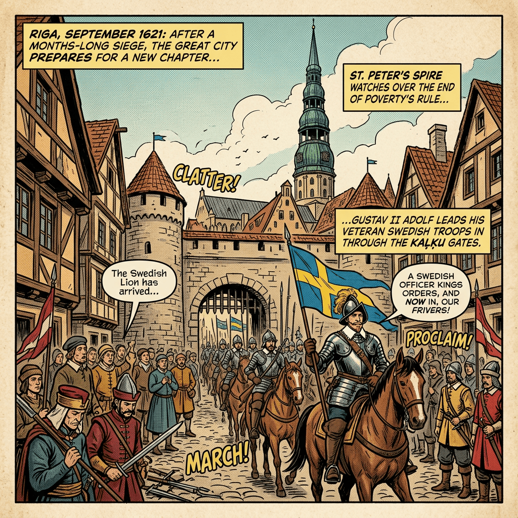 Swedish takeover of Riga 1621
