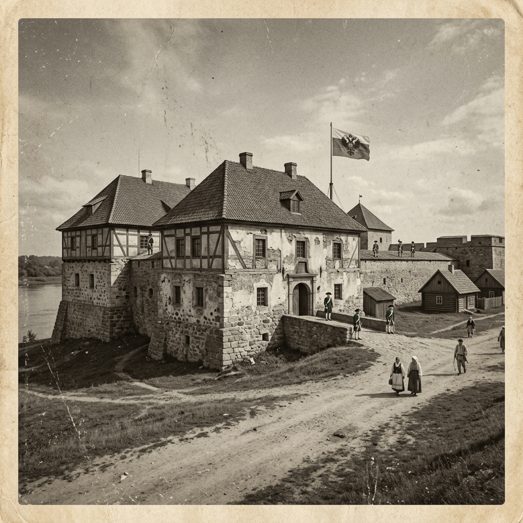 18th-century Daugavpils palace under Russian rule
